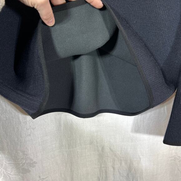 A+ by SAI Sweater Medium Black Hunting Padded Shoulders Elbows Ribbed Commando - Picture 8 of 14